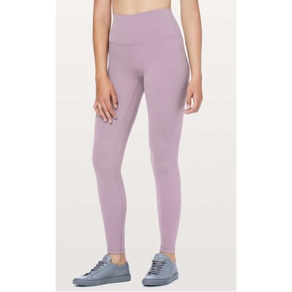 Lululemon Align Pant Leggings Full Length 28" in Dusty Mauve Pink W5BE5S Size 2 - Picture 1 of 8